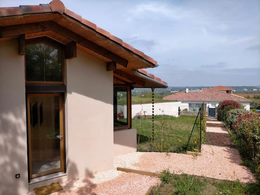 Studio Ambiance Verdoyante Et Vue Sur La Vallee Auzeville-Tolosane Exterior foto